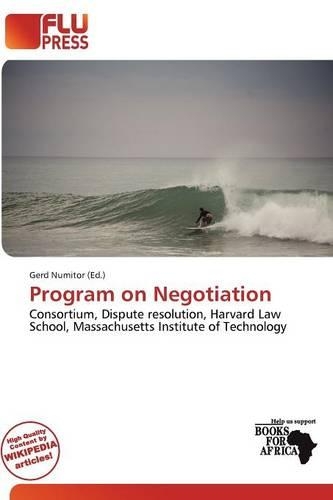 Program on Negotiation: (English)