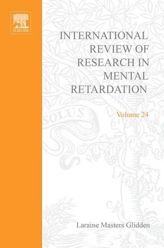 International Review of Research in Mental Retardation
