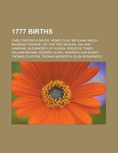 1777 Births
