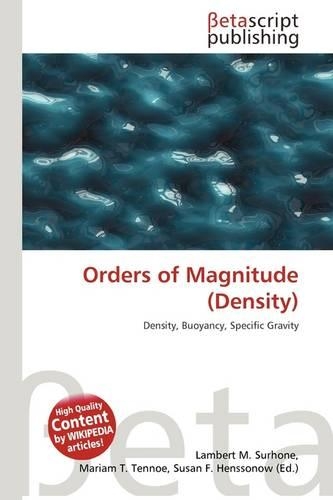Orders of Magnitude (Density)