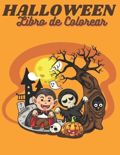 Halloween Libro de Colorear: Halloween para colorear para niños a partir de 4 años - Libro de actividades para niños