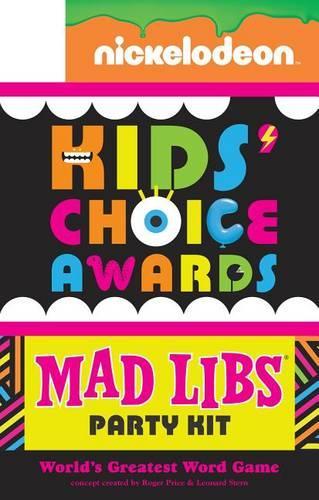 Nickelodeon Kids' Choice Awards Mad Libs Party Kit