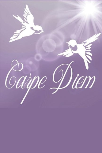 Carpe Diem: Planner / Tagebuch / Notebook - Lila Edition - 120 Seiten A5+ Mit Linien
