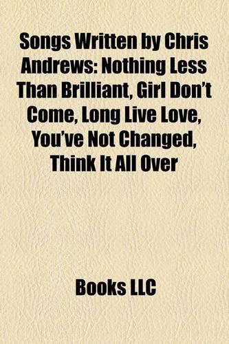 Songs Written by Chris Andrews