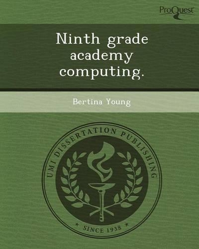 Ninth Grade Academy Computing: (English)