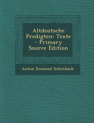 Altdeutsche Predigten