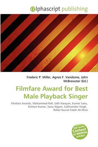 Filmfare Award for Best Male Playback Singer: (English)