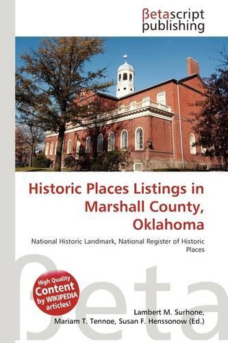 Historic Places Listings in Marshall County, Oklahoma