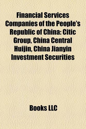 Financial Services Companies of the People's Republic of China