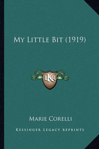 My Little Bit (1919)