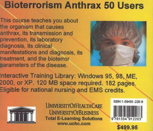 Bioterrorism Anthrax, 50 Users