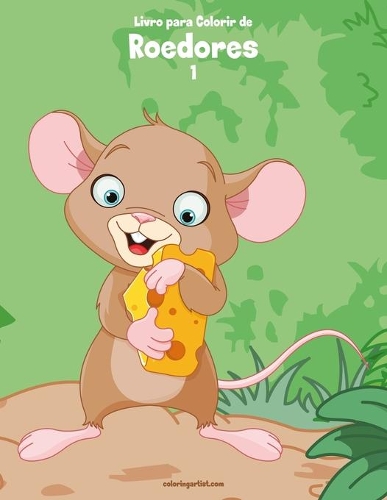 Livro para Colorir de Roedores 1