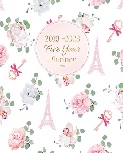 2019-2023 Five Year Planner Paris