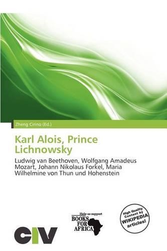 Karl Alois, Prince Lichnowsky
