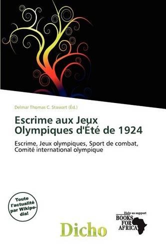Escrime Aux Jeux Olympiques D' T de 1924