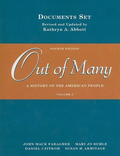Documents Set, Volume I: A History of the American People