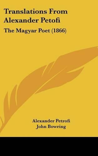 Translations from Alexander Petofi