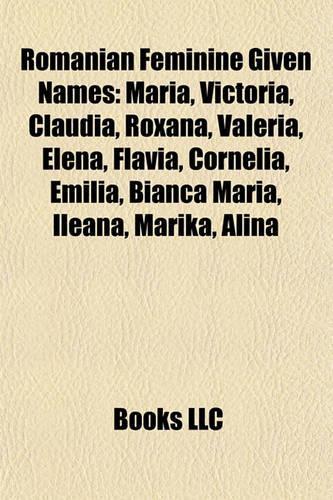 Romanian Feminine Given Names