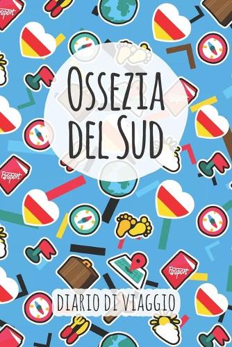 Ossezia del Sud Diario di Viaggio: Pianificatore di viaggio I Pianificatore di viaggio su strada I Diario a griglia a punti I taccuino I Diario tascabile I Regalo per Backpacker