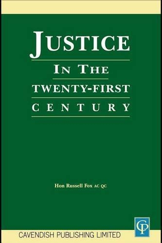 Justice in the 21st Century