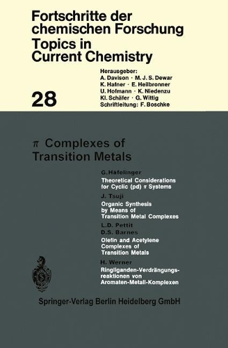 π Complexes of Transition Metals