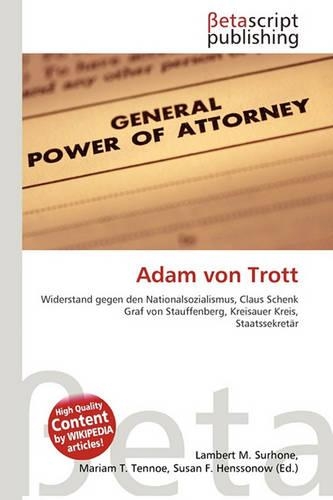 Adam Von Trott