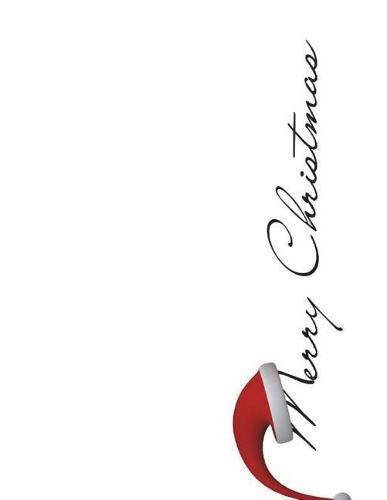 Merry Christmas Notebook Large Size 8.5 x 11 Ruled 150 Pages Softcover