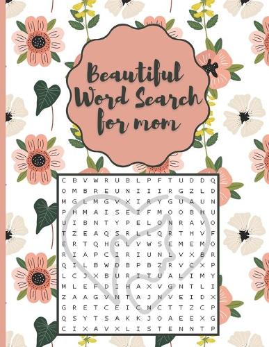 Beautiful Word Search for mom
