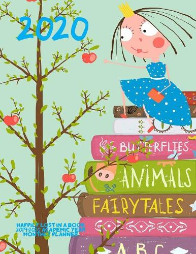 2020- Happily Lost In a Book 2019-2020 Academic Year Monthly Planner