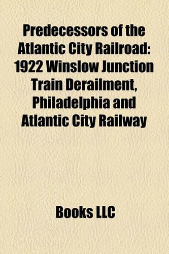 Predecessors of the Atlantic City Railroad