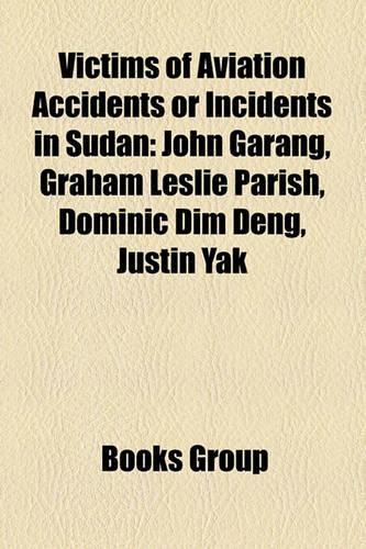 Victims of Aviation Accidents or Incidents in Sudan