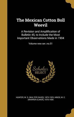 The Mexican Cotton Boll Weevil