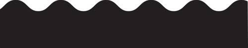 Black Scalloped Bulletin Board Borders
