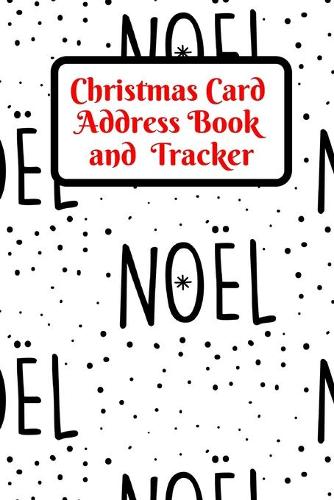 Christmas Card Address Book and Tracker