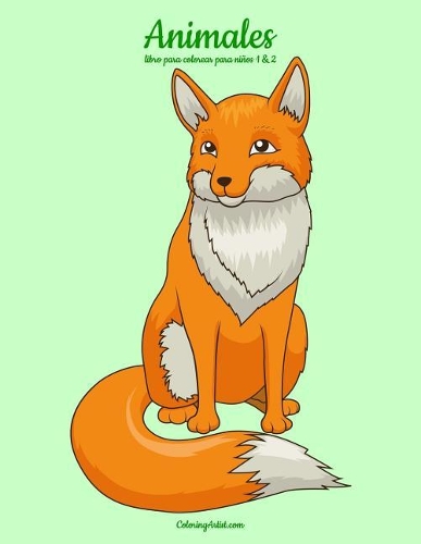 Animales libro para colorear para niños 1 & 2