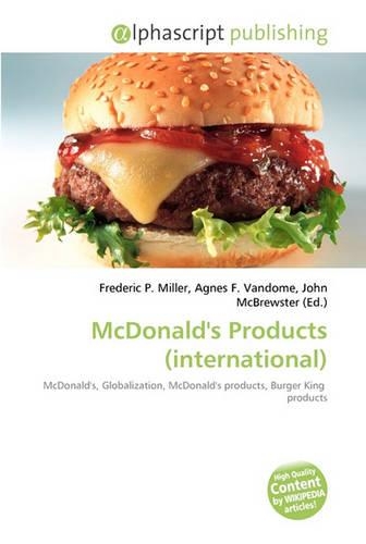 McDonald's Products (International)