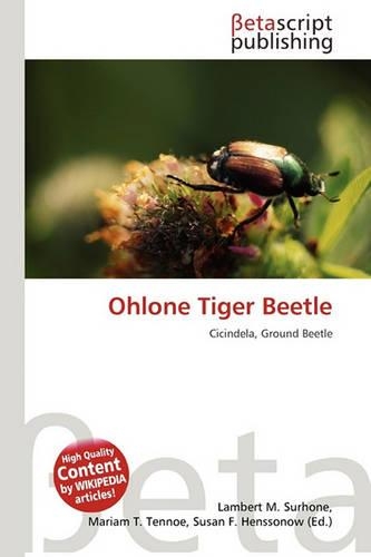 Ohlone Tiger Beetle