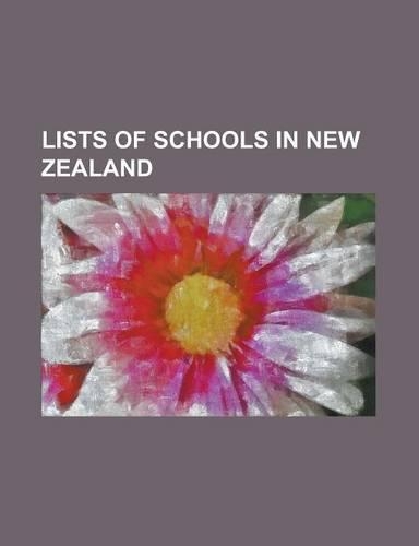 Lists of Schools in New Zealand