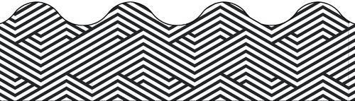 Maze Scalloped Borders