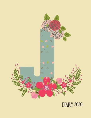 Perfect personalized initial diary Rustic Floral Initial Letter J Alphabet Lover Journal Gift For Class Notes or Inspirational Thoughts.: For anyone whose Name ... gifts. Makes a Great Birthday or christmas Gift.