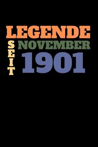 Legende seit November 1901
