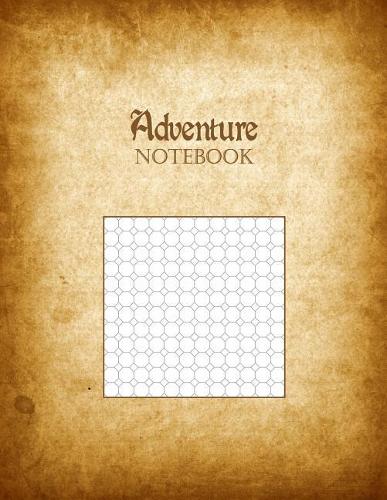 Adventure Notebook: 1/3" Octagonal Graph Paper Rule