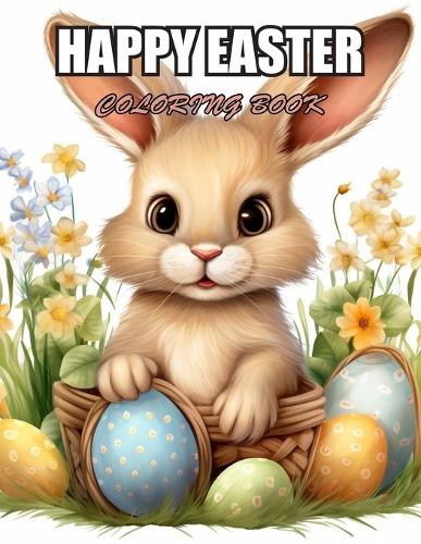 Happy Easter Coloring Book for Kids