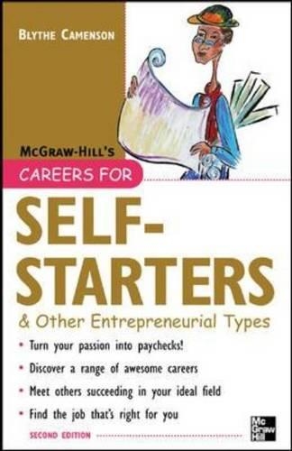 Careers for Self-Starters & Other Entrepreneurial Types