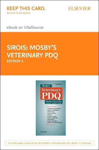 Mosby's Veterinary PDQ - Elsevier eBook on Vitalsource (Retail Access Card)