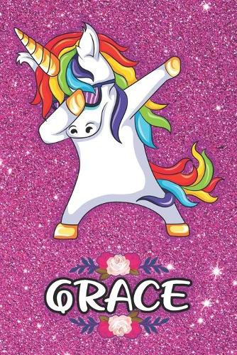 Grace - Dabbing Unicorn Notebook