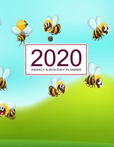 2020 Planner Weekly & Monthly 8.5x11 Inch