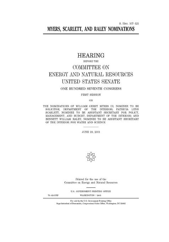 Myers, Scarlett, and Raley nominations