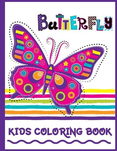 Butterfly Kids Coloring Book