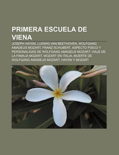 Primera Escuela de Viena: Joseph Haydn, Ludwig Van Beethoven, Wolfgang Amadeus Mozart, Franz Schubert(Spanish)
